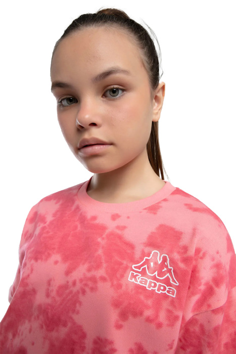 Logo Kelsie Kız Çocuk Şortlu Takım - 362415W Neon Pembe - 3