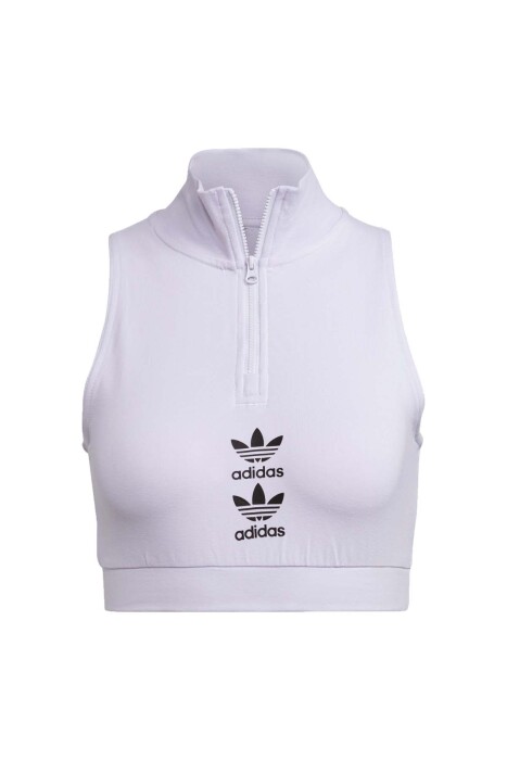 Logo Play Kadın Crop Atlet - H22742 Beyaz - 1