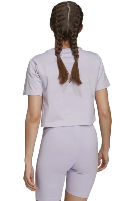 Logo Play Tee Kadın T-Shirt - H22754 Lila - 3