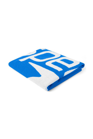 Logo Towel Au Unisex Havlu - 8-00413517018 Mavi/Beyaz - Speedo
