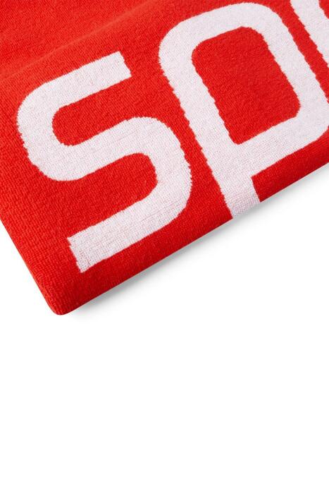 Logo Towel Au Unisex Plaj Havlusu - 8-00413517017 Beyaz - 2