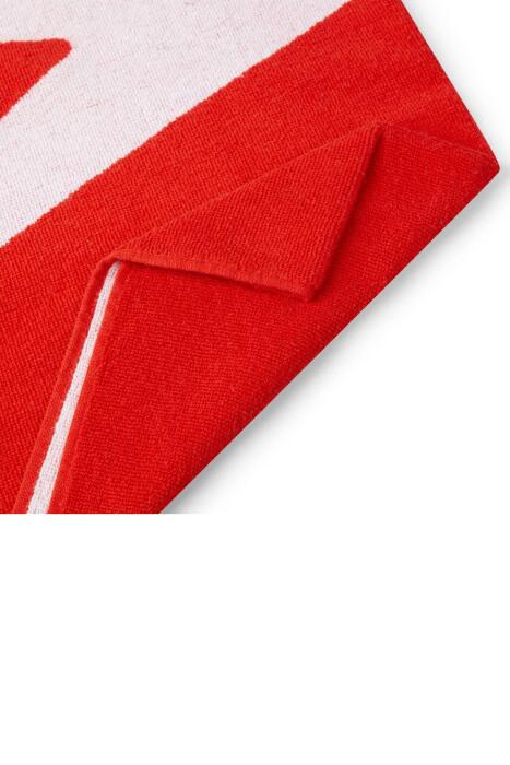 Logo Towel Au Unisex Plaj Havlusu - 8-00413517017 Beyaz - 3