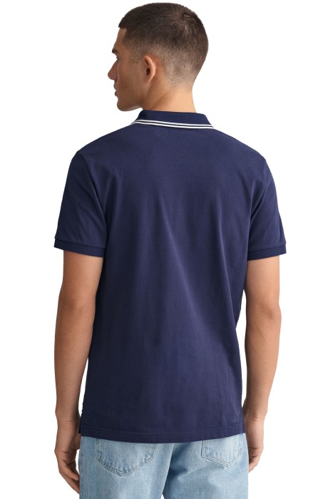Logolu Erkek Polo T-Shirt - 2062013 Lacivert