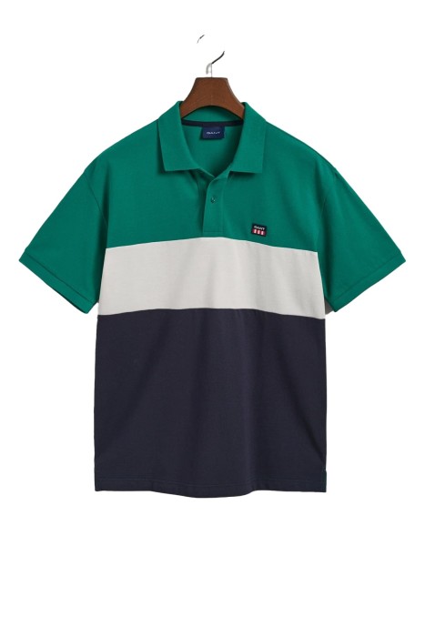 Logolu Erkek Polo Yaka T-Shirt - 2063011 Yeşil