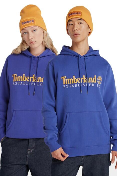 Timberland - Ls 50Th Anniversary Est. 1973 Hoodie Bb Erkek SweatShirt - TB0A6S5W Mavi