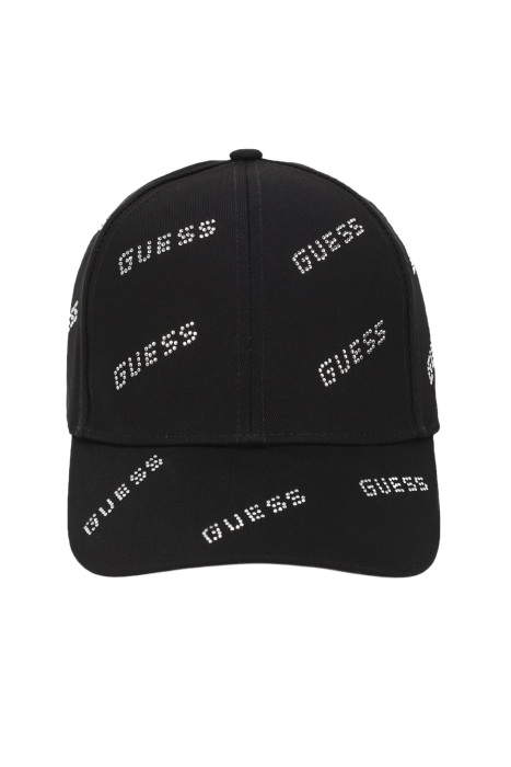 Lurex Logo Baseball Kadın Şapka - V5RZ03WFKN0 Siyah - 2