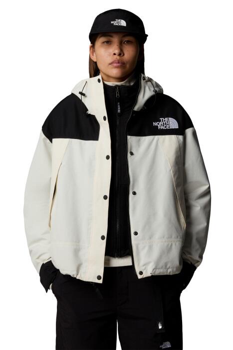M Dry Vent Mono Mountain Erkek Ceket - NF0A88XF Beyaz/Siyah - 4
