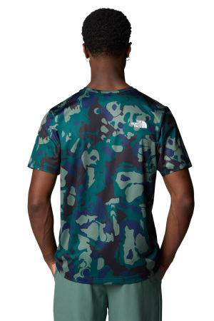 Ma 24/7 S/S Tee Aop Erkek T-Shirt - NF0A8BP9 Siyah - The North Face