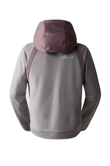 Ma Full Zıp Fleece Kadın Sweatshirt - NF0A856C Gri/Açık Gri