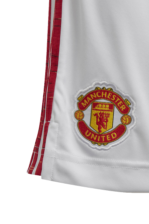 Manchester United 20/21 Home Erkek Çocuk Short - FM4285 Beyaz - 4