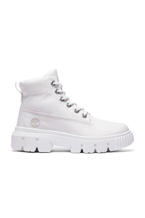 Mid Lace Up Kadın Bot - TB0A2JFQ Beyaz - 1