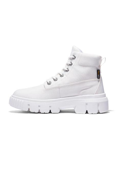 Mid Lace Up Kadın Bot - TB0A2JFQ Beyaz - 6