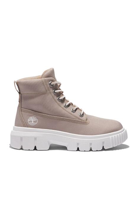 Mid Lace Up Kadın Bot - TB0A2JGD Krem - 1
