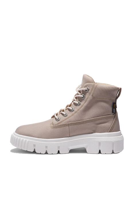 Mid Lace Up Kadın Bot - TB0A2JGD Krem - 6