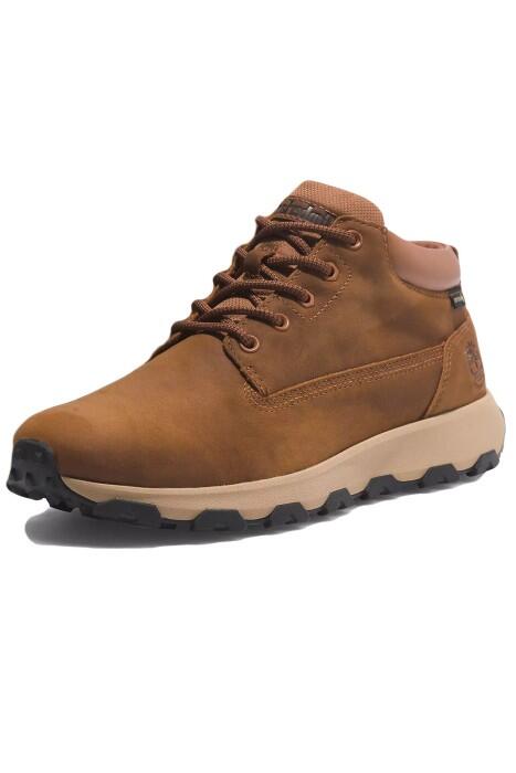 Mid Lace Up Waterproof Erkek Ayakkabı - TB0A5YA1 Kahverengi Süet - 6