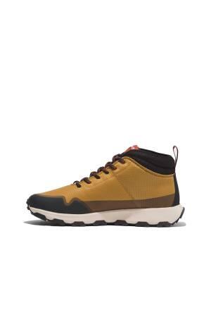 Mid Lace Up Waterproof Hiking Erkek Bot - TB0A62WM Kahverengi - Thumbnail