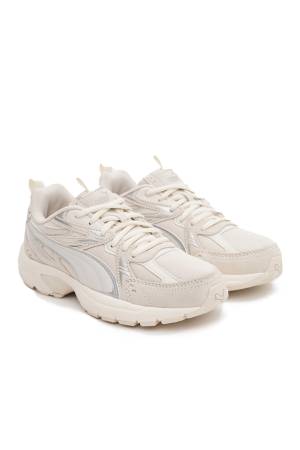 Milenio Tech Suede Erkek Ayakkabı - 393489 Krem - 2