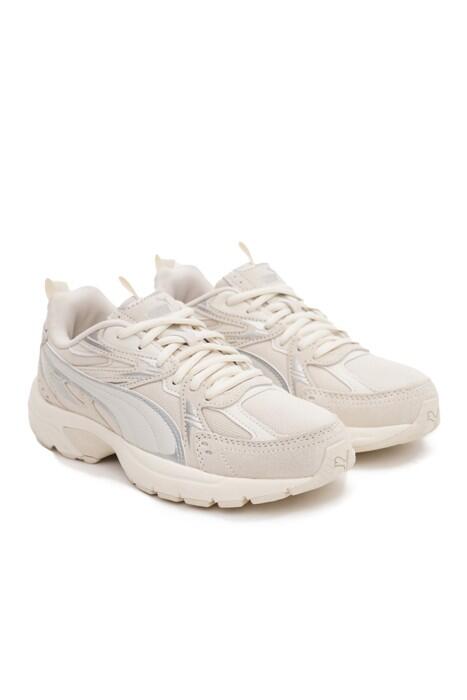 Milenio Tech Suede Erkek Ayakkabı - 393489 Krem - 2