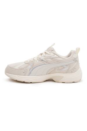 Milenio Tech Suede Erkek Ayakkabı - 393489 Krem - 3