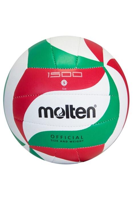 Molten Voleybol Topu 5 No - V4M1500 Yeşil/Kırmızı/Beyaz