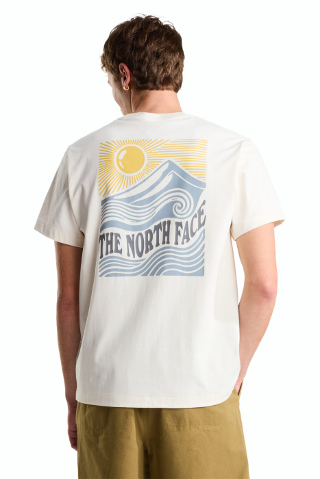 Mountaİn Escape Relaxed Erkek T-Shirt - NF0A8GB1 Krem - 1