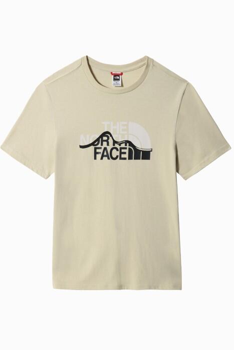 Mountain Line Tee - Eu Erkek T-Shirt - NF00A3G2 Gri - 1