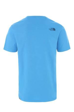 Mountain Line Tee - Eu Erkek T-Shirt - NF00A3G2 Mavi - 2