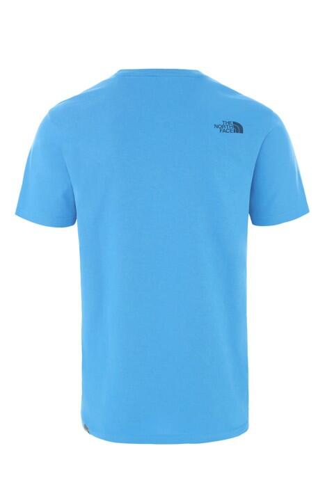 Mountain Line Tee - Eu Erkek T-Shirt - NF00A3G2 Mavi - 2