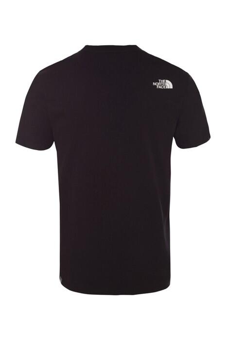Mountain Line Tee - Eu Erkek T-Shirt - NF00A3G2 Siyah