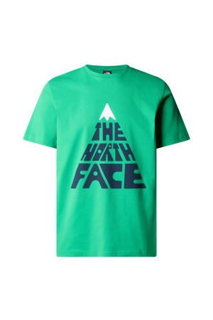 Mountain Play S/S Tee Erkek T-Shirt - NF0A87EN Yeşil - The North Face