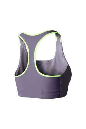 Movmynt Kadın Bra - NF0A7QB9 Gri/Neon Sarı - 2