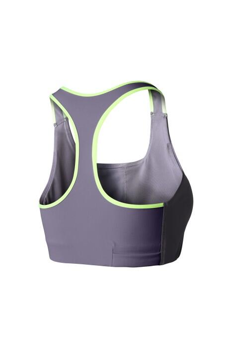 Movmynt Kadın Bra - NF0A7QB9 Gri/Neon Sarı - 2