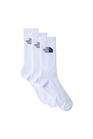 Multı Sport Cush Crew Sock 3P Unisex Çorap - NF0A882H Beyaz Beyaz