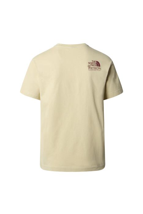 Nature S/S Tee Erkek T-Shirt - NF0A87DX Bej - 2