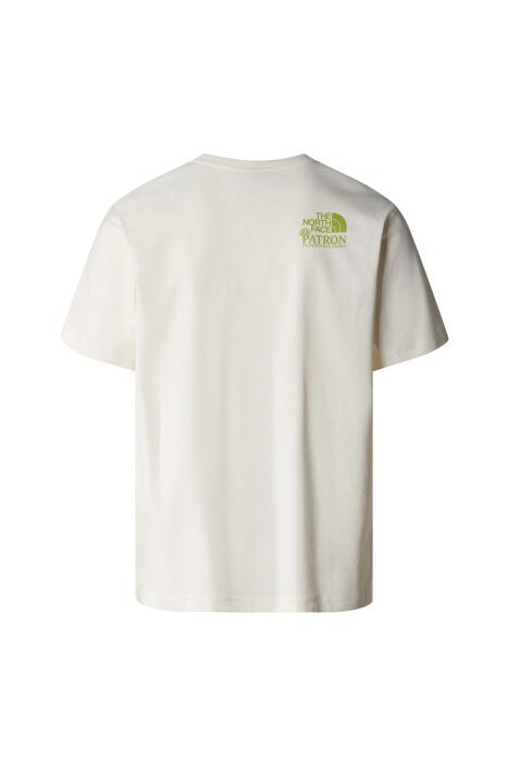 Nature S/S Tee Erkek T-Shirt - NF0A87DX Krem - 2