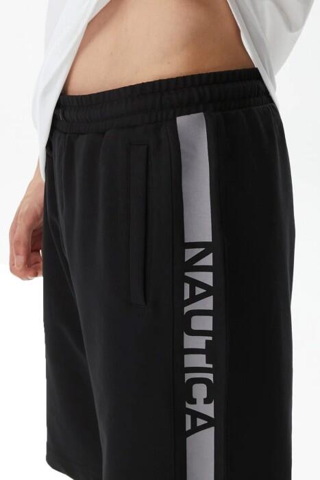 Nautica Baskılı Short - K35703T Siyah