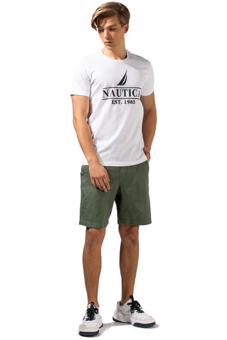 Nautica Classic Erkek Bermuda Short - B01106T Haki