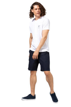 Nautica Classic Erkek Bermuda Short - B01106T Lacivert - Nautica