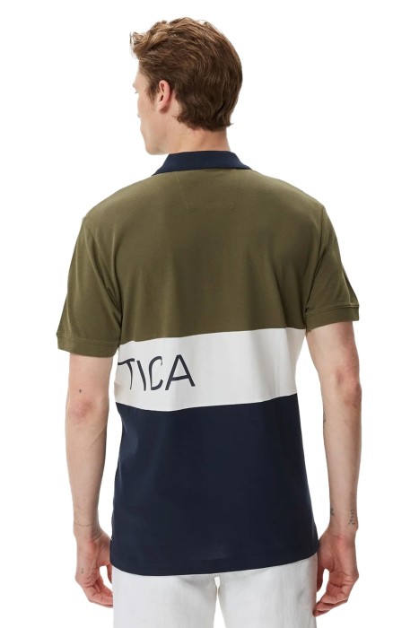 Nautica Classic Erkek Polo T-Shirt - K35504T Haki