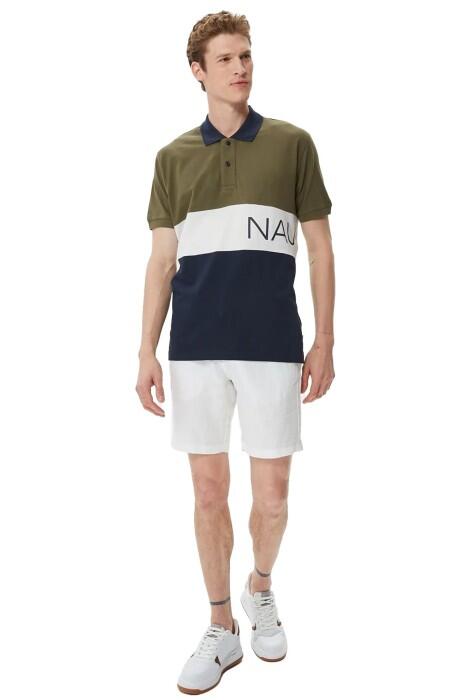 Nautica Classic Erkek Polo T-Shirt - K35504T Haki