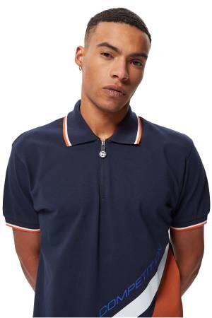 Nautica Classic Erkek T-Shirt - K35428T Lacivert - Thumbnail