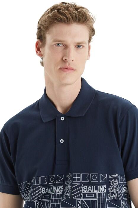Nautica Classic Erkek T-Shirt - K35513T Lacivert