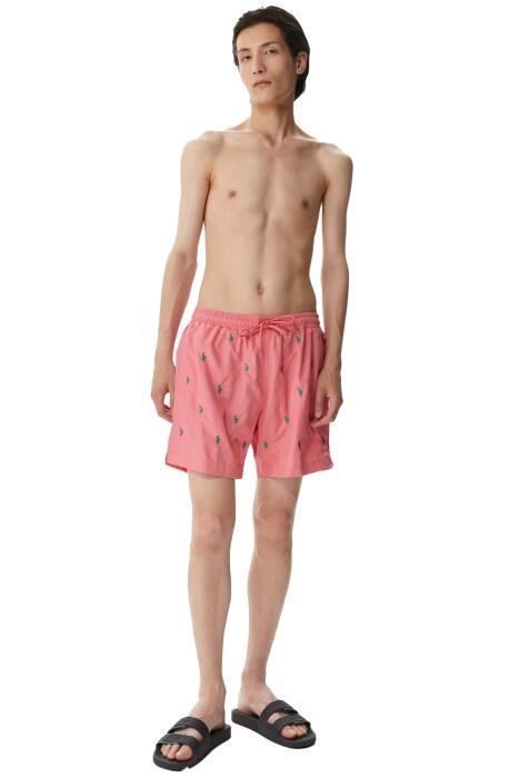 Nautica Desenli Erkek Mayo Short - T35224T Pembe