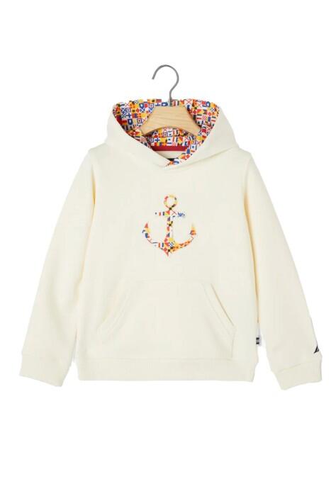 Nautica - Nautica Erkek Çocuk SweatShirt - KB37259T Krem