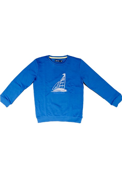 Nautica Erkek Çocuk SweatShirt - KB37603T Mavi