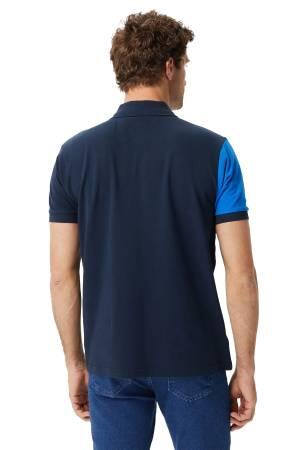 Nautica Erkek Fit Pola Yaka T-Shirt - K35519T Lacivert - Thumbnail
