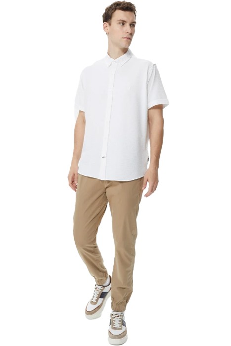 Nautica Erkek Gömlek - W35416T Beyaz