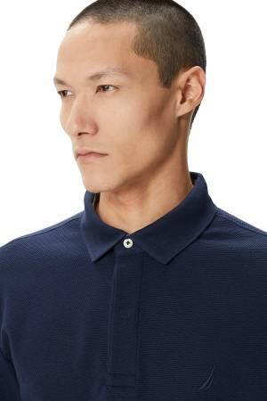 Nautica Erkek Polo T-Shirt - K37015T Lacivert - Thumbnail