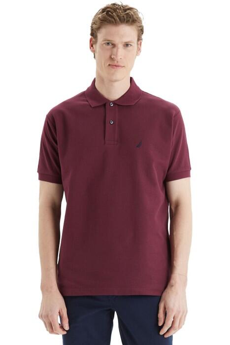 Nautica Erkek Polo Yaka T-Shirt - K35000T Bordo