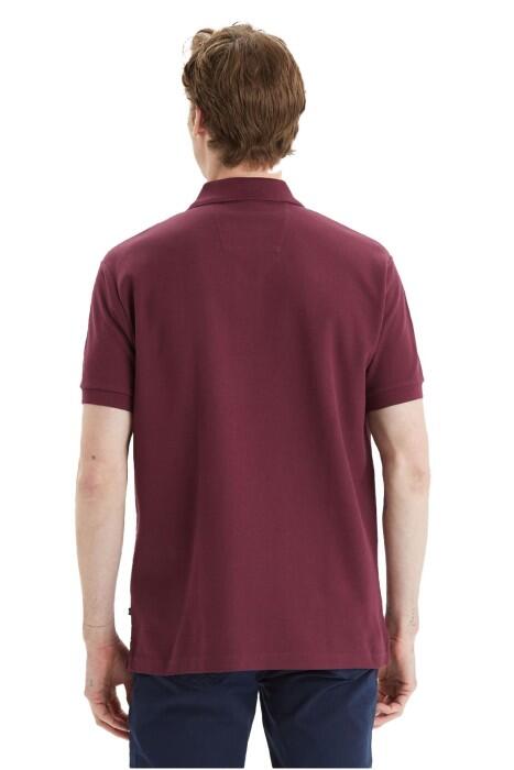 Nautica Erkek Polo Yaka T-Shirt - K35000T Bordo